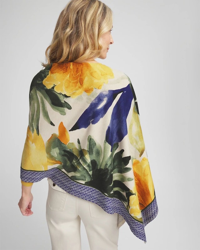 Convertible Drape Poncho - image 3